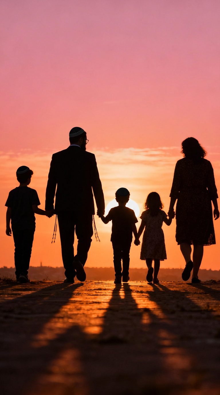 A family supported by Pa'amonim